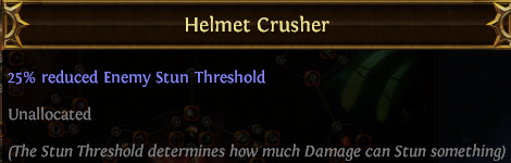 Helmet Cursher PoE