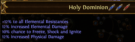 Holy Dominion PoE