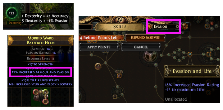 Increase Evasion