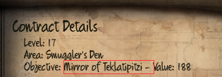 Initial Mirror of Teklatipitzi