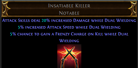 Insatiable Killer PoE