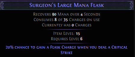 Large Mana Flask