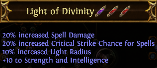 Light of Divinity PoE