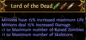 Lord of the Dead PoE
