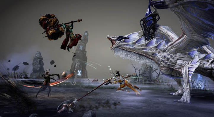 Lost Ark Mystic Dragon Combat