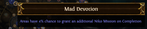 Mad Devotion PoE