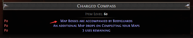 PoE Map Bosses are accompanied by Bodyguards