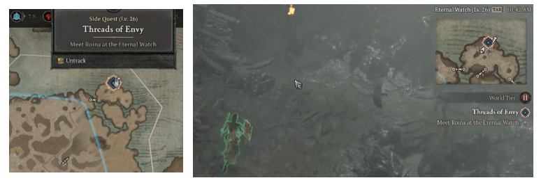 Meet Roina at the Eternal Watch - Diablo 4