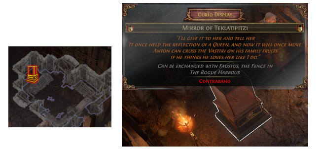 Mirror of Teklatipitzi Location