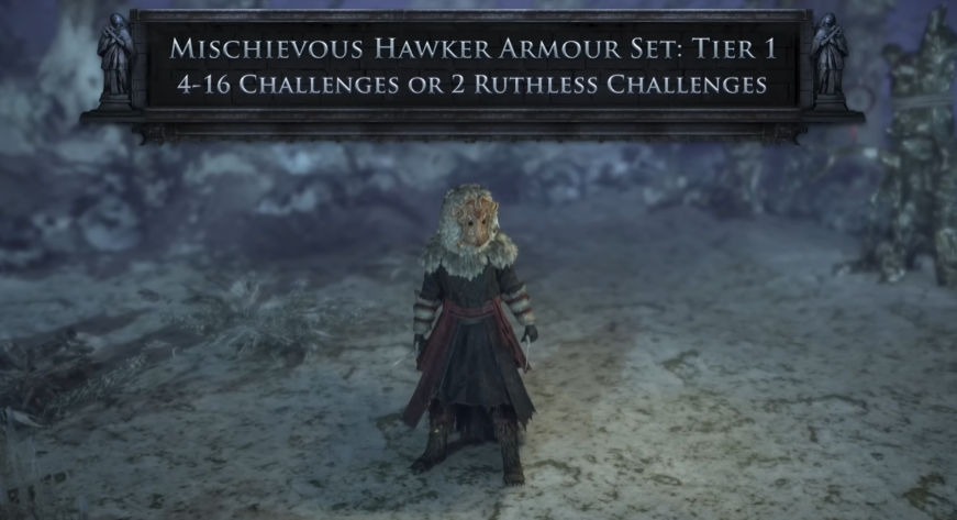 Mischievous Hawker Armour Set