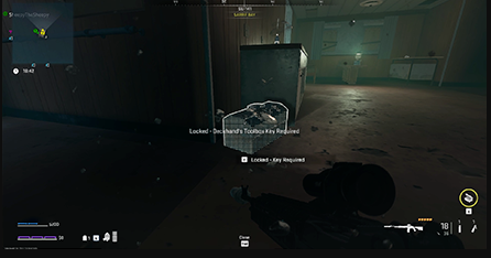 MW3 Deckhand's Toolbox Key Location
