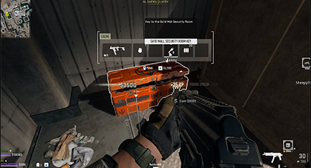 MW3 Kushaak Construction Warehouse Key Location