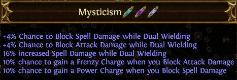 Mysticism PoE