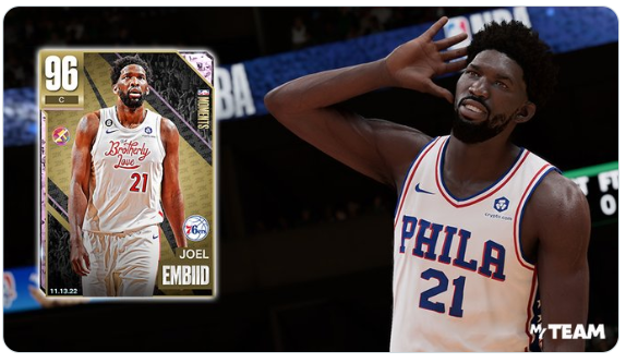 NBA 2K24 Moments Joel Embiid