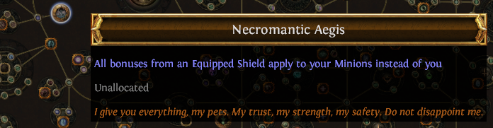 Necromantic Aegis PoE