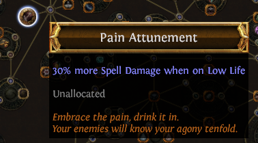 Pain Attunement PoE