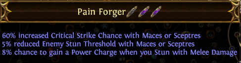 Pain Forger PoE