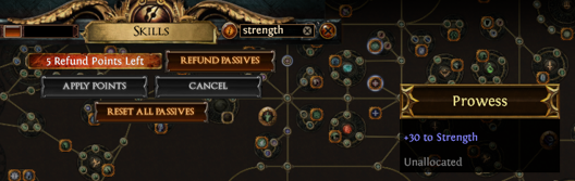 Passives Strength Stacking