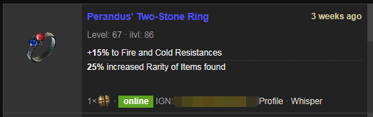 Perandus' Gold Ring