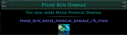 Phase Run Damage