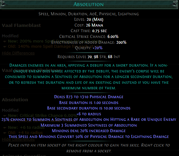PoE Absolution 3.19