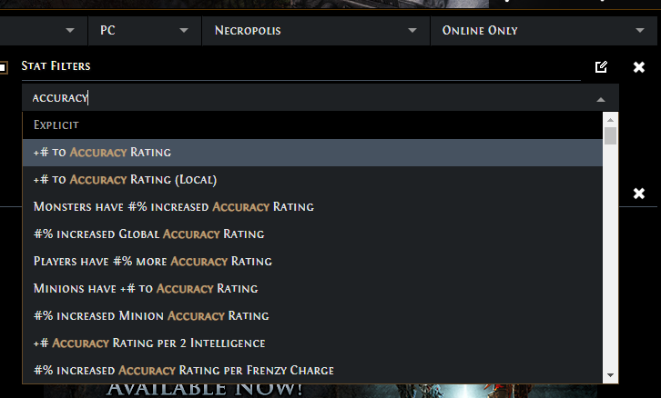 PoE Accuracy Stacking
