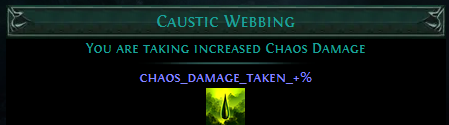 Caustic Webbing