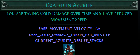 Coated in Azurite