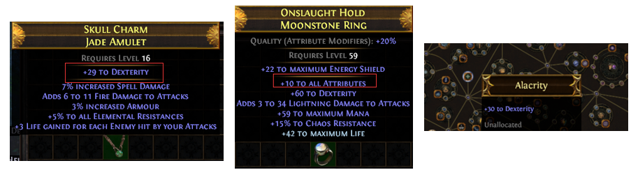 PoE Dex Stacking