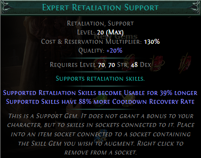 Expert Retaliation Support