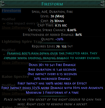 PoE Firestorm 3.19