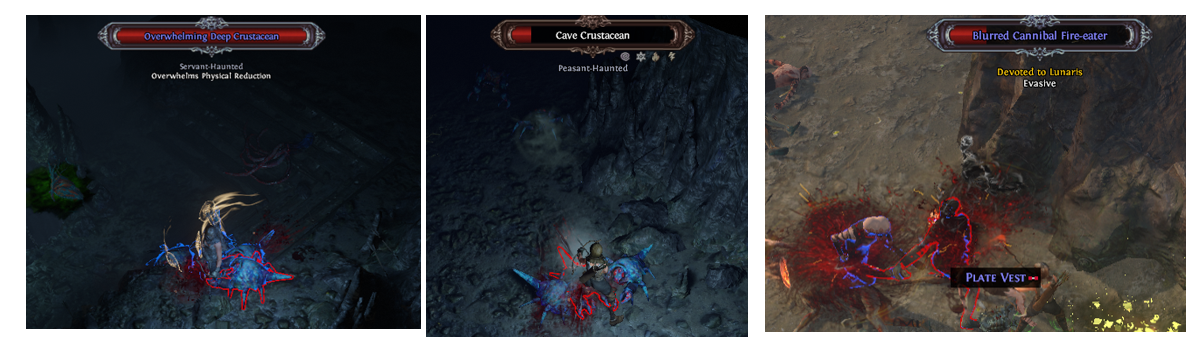 PoE Haunted Monsters