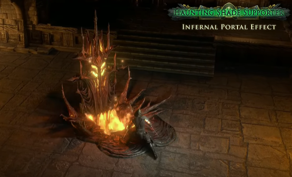 PoE Infernal Portal Effect