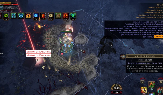 PoE Mirror of Kalandra Drop Rate In Strongboxes