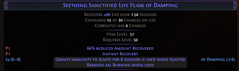 PoE of Damping