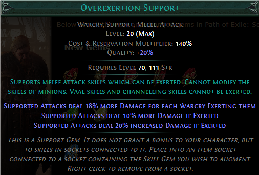 Overexertion Support