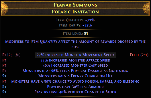 PoE Polaric Invitation Movement