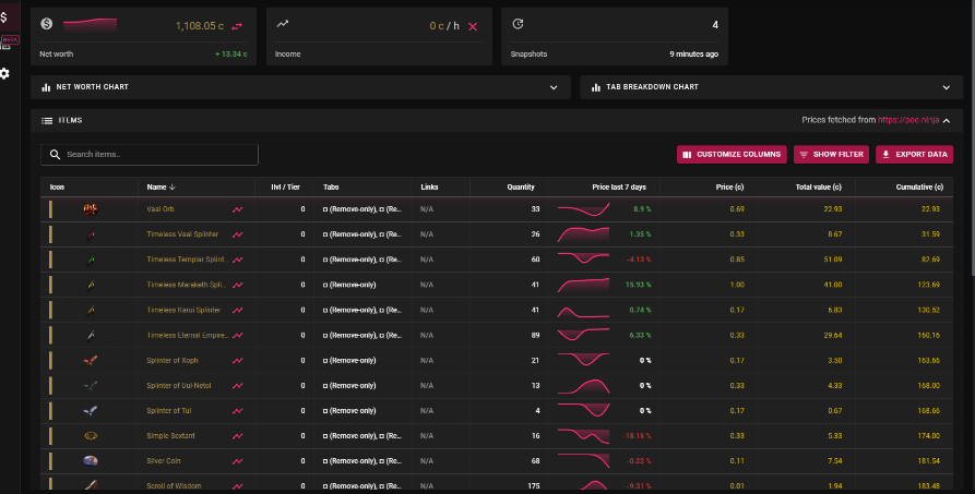 PoE Price Checking Tools