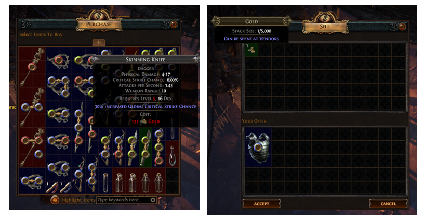 PoE Ruthless With Gold