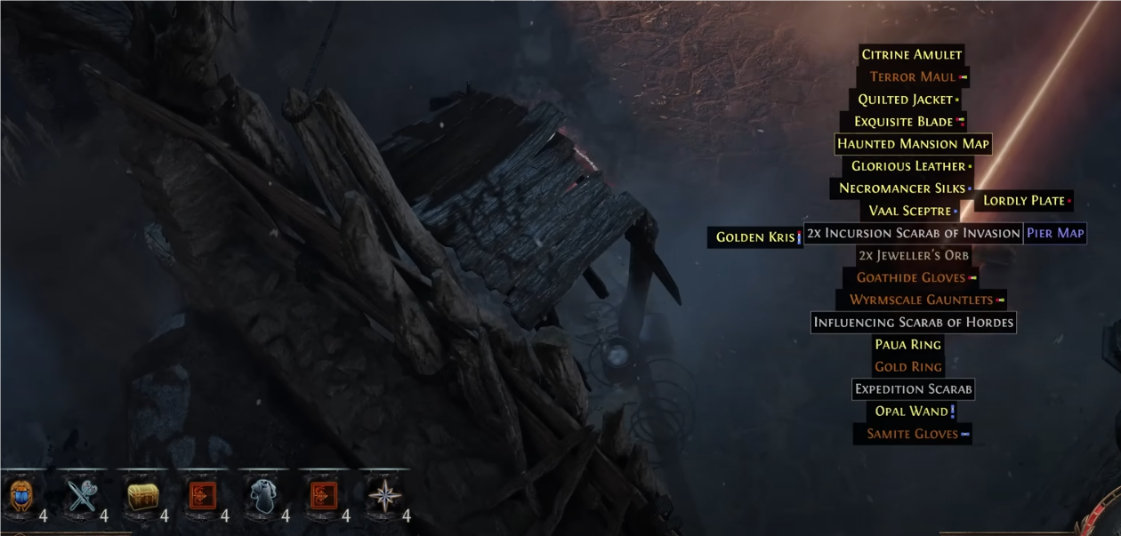 PoE Simulacrum Rewards 3.25