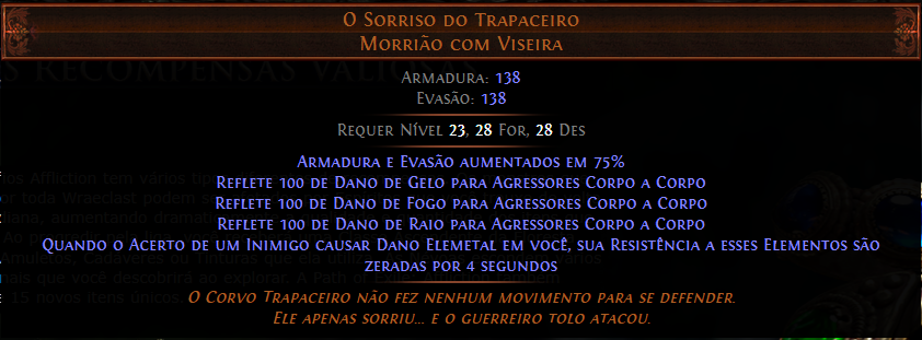 PoE O Sorriso do Trapaceiro