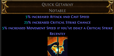 Quick Getaway PoE