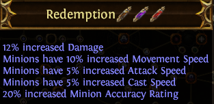 Redemption PoE