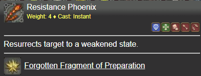Resistance Phoenix FFXIV
