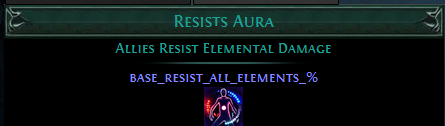 Resists Aura
