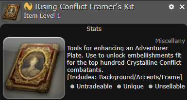 Rising Conflict Framer's Kit