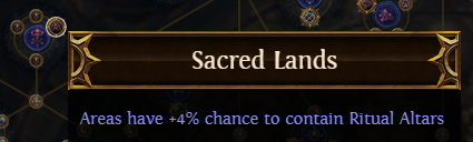 Sacred Lands PoE