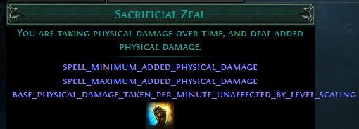 Sacrificial Zeal