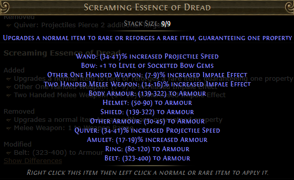 Screaming Essence of Dread
