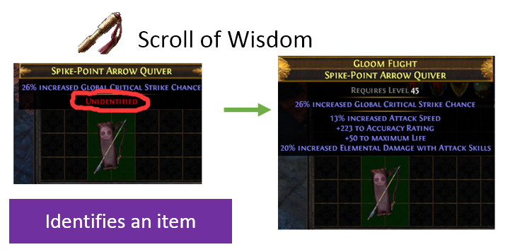 scroll of wisdom